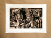 David Welker - Brick City Typo Sepia Variant