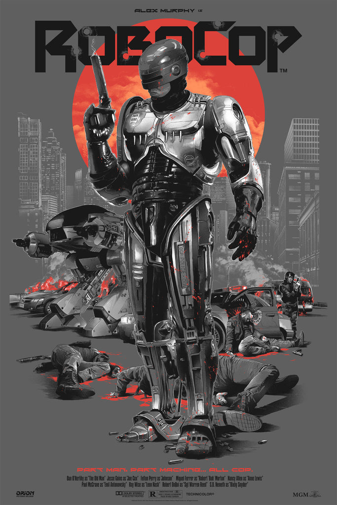 Grey Matter Art to Release Robocop Prints by Gabz