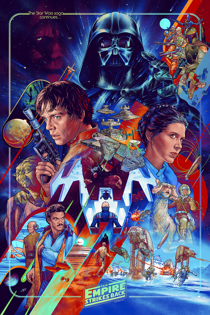 Martin Ansin - Star Wars Empire Strikes Back Foil Variant (Pre-Sale)