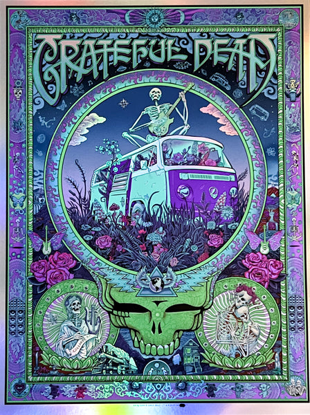 Emek - Grateful Dead Blue Foil Variant