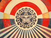 Shepard Fairey - Tunnel Vision (Red Version 2)