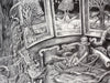 David Welker - The Maze Pencil Giclee