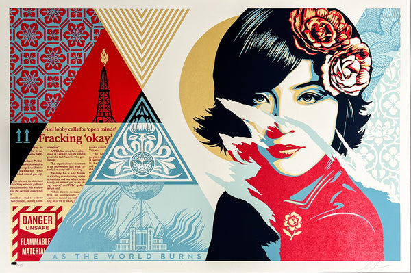 Shepard Fairey - Open Minds