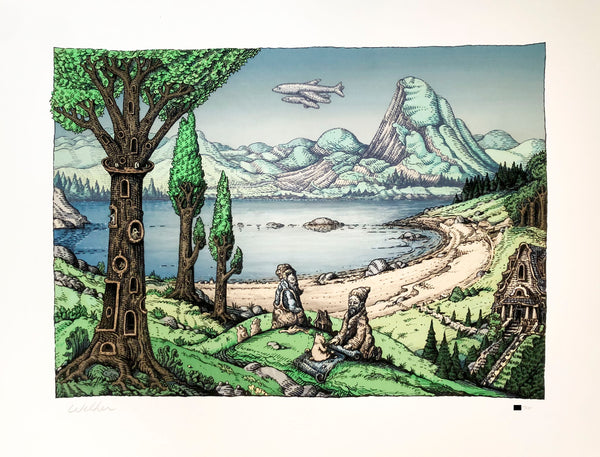 David Welker - The Mountain Lake