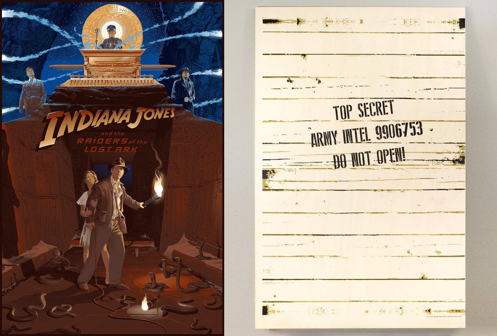 Laurent Durieux - Indiana Jones and the Raiders of the Lost Ark (WOOD Variant)